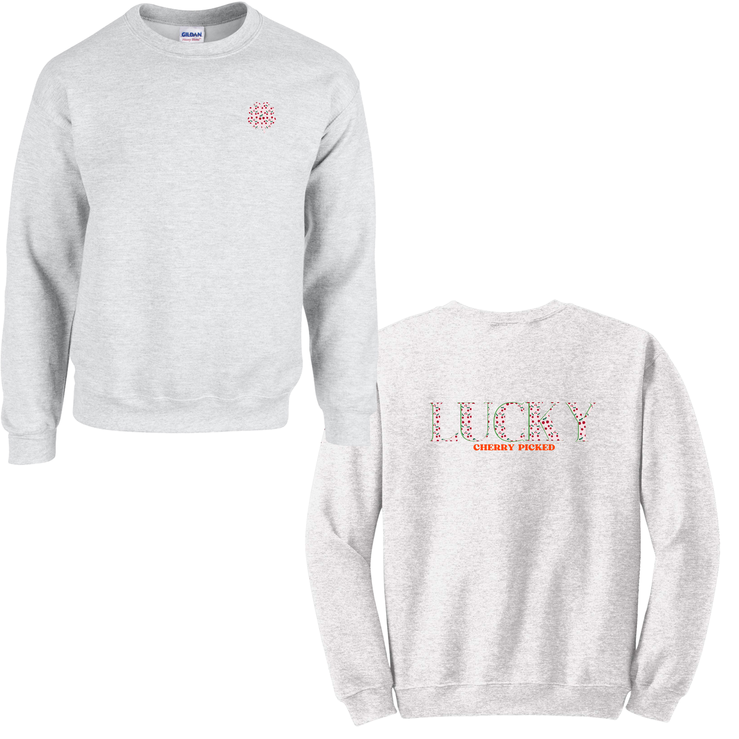 Cherry Picked Lucky Shamrock Crewneck