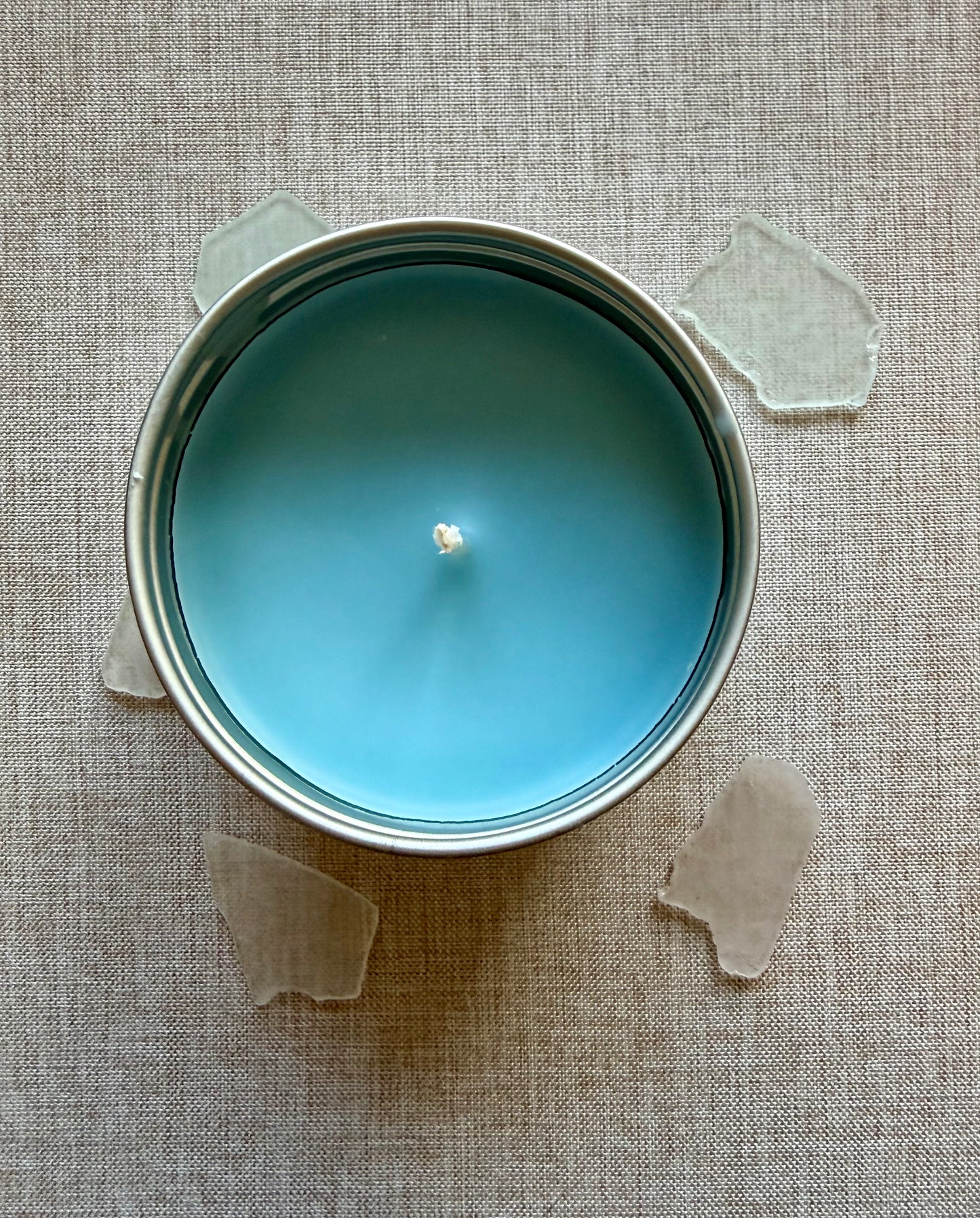 Coastal Linen Candle