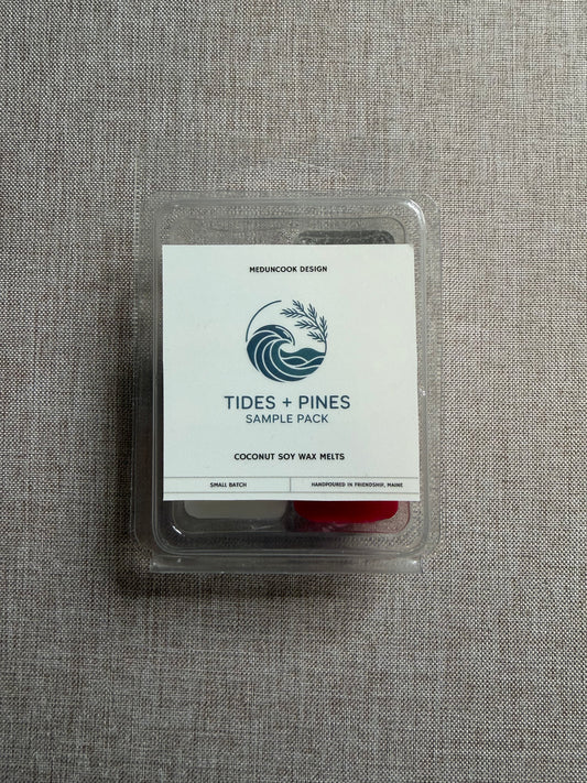 Tides + Pines Wax Melt Sample Pack