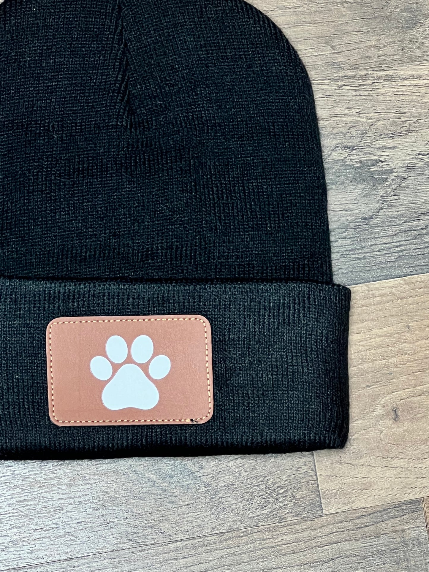 Paw Print Beanie