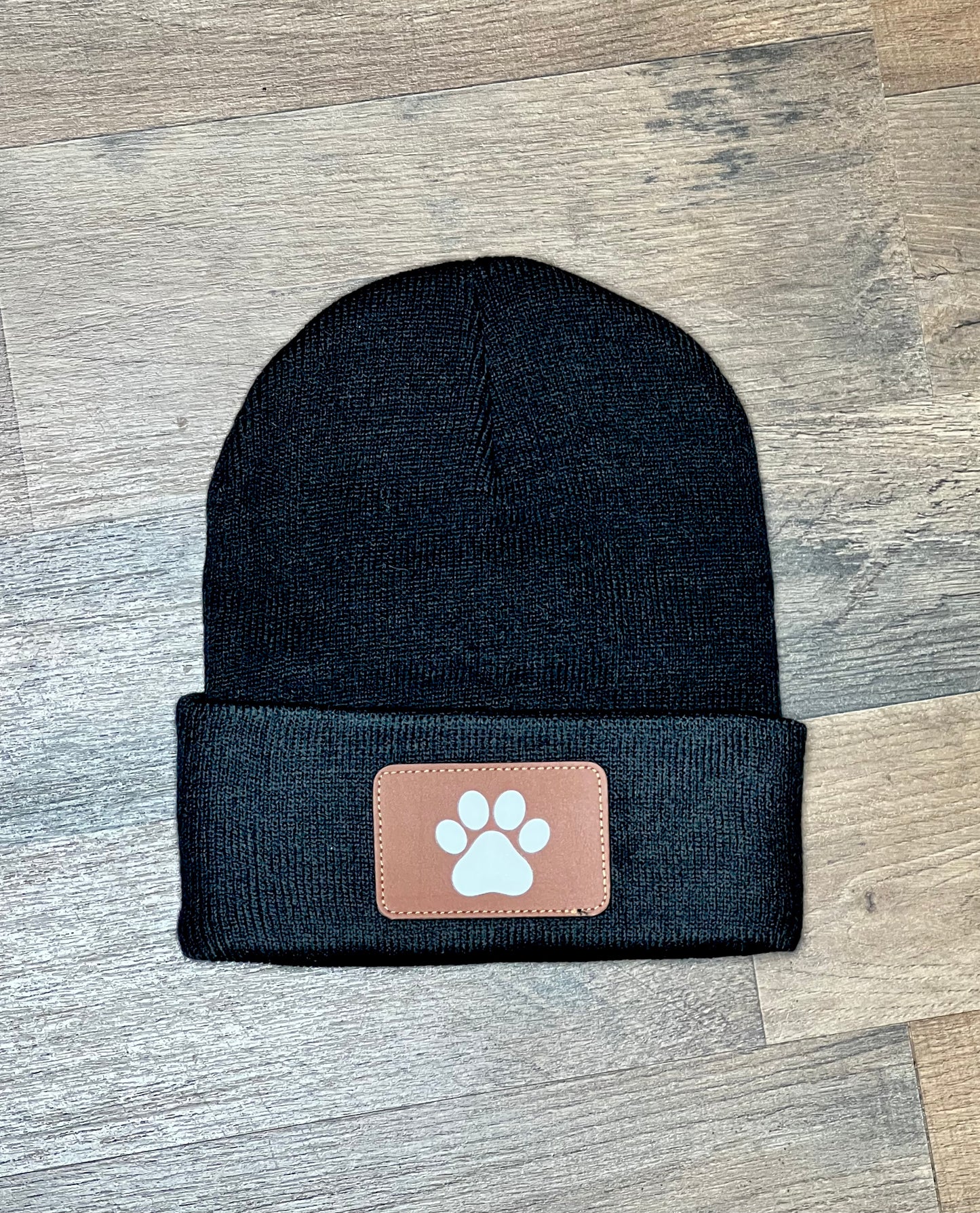 Paw Print Beanie