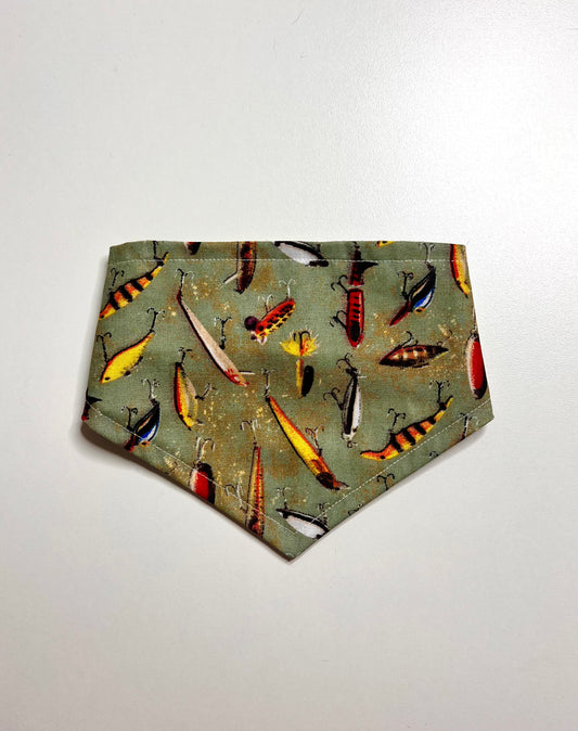 Fishing Lure Dog Bandana