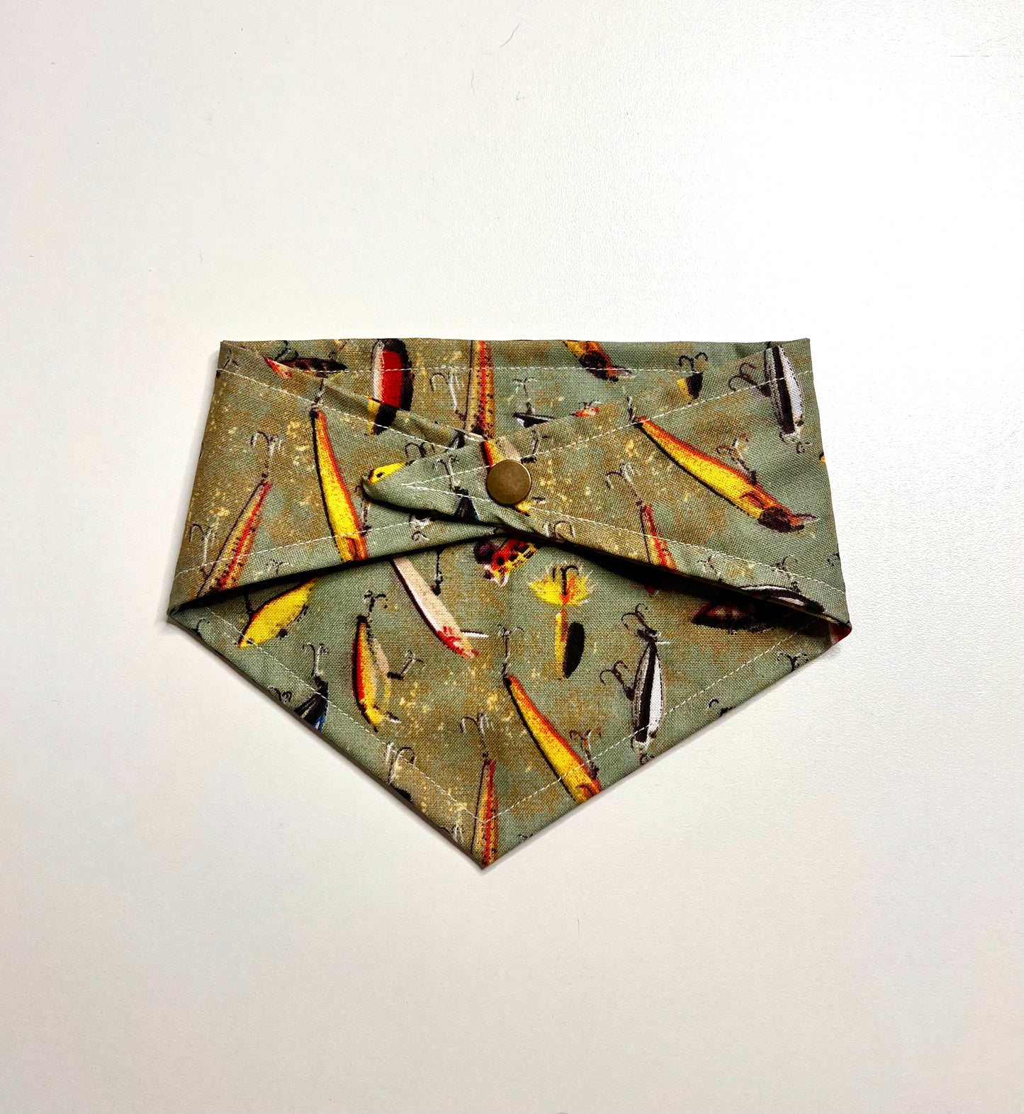 Fishing Lure Dog Bandana