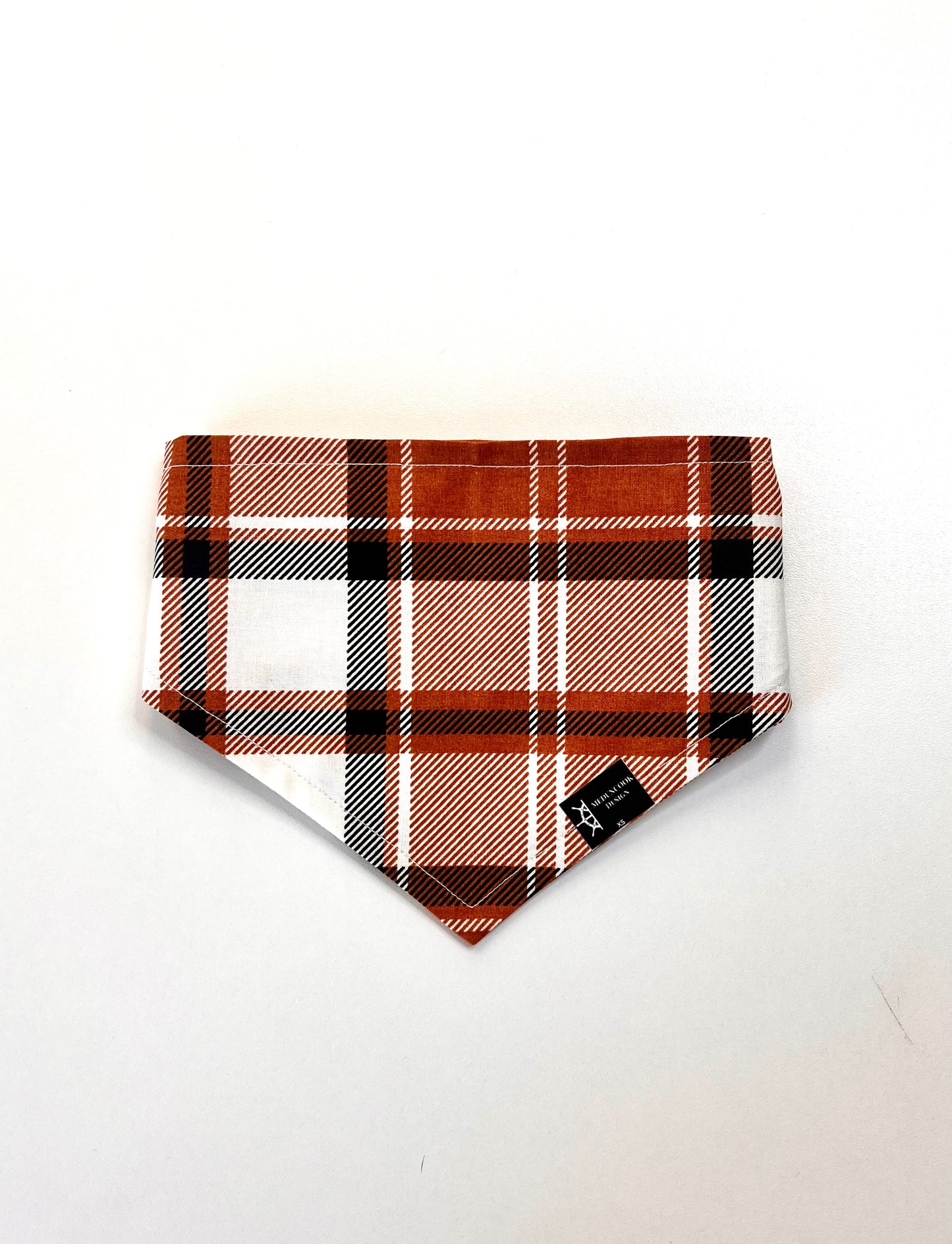 Fall Plaid Dog Bandana