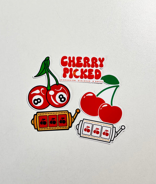 Cherry Picked sticker pack - PREORDER