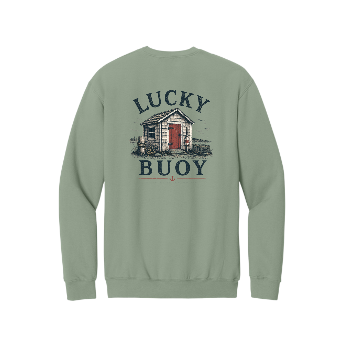 Lucky Buoy Tee or Crewneck