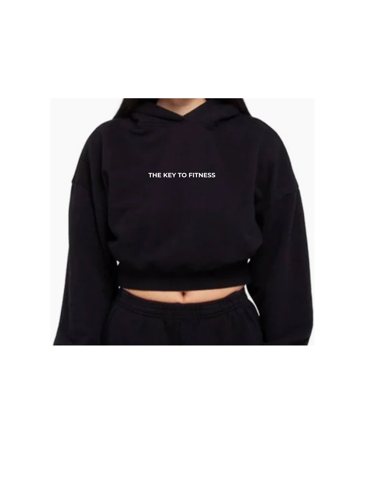 Ki Strength Cropped Hoodie